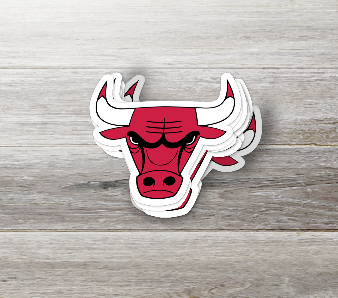 Chicago Bulls Logo Stickers - Waterproof, Holographic, or Glossy Vinyl - Slam Dunk Your Style! Chicago Bulls Logo Stickers - Rozovy