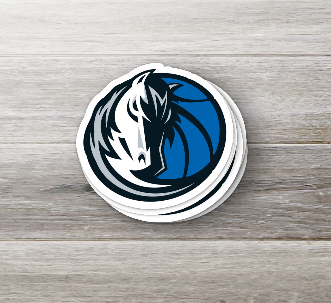 Maverick Up Your Gear with Dallas Mavericks Logo Stickers! 🏀✨ Dallas Mavericks - Rozovy