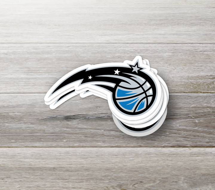 Orlando Magic Logo Stickers - Waterproof, Holographic, or Glossy Vinyl - Cast a Spell on Your Style! Orlando Magic Logo Stickers - Rozovy