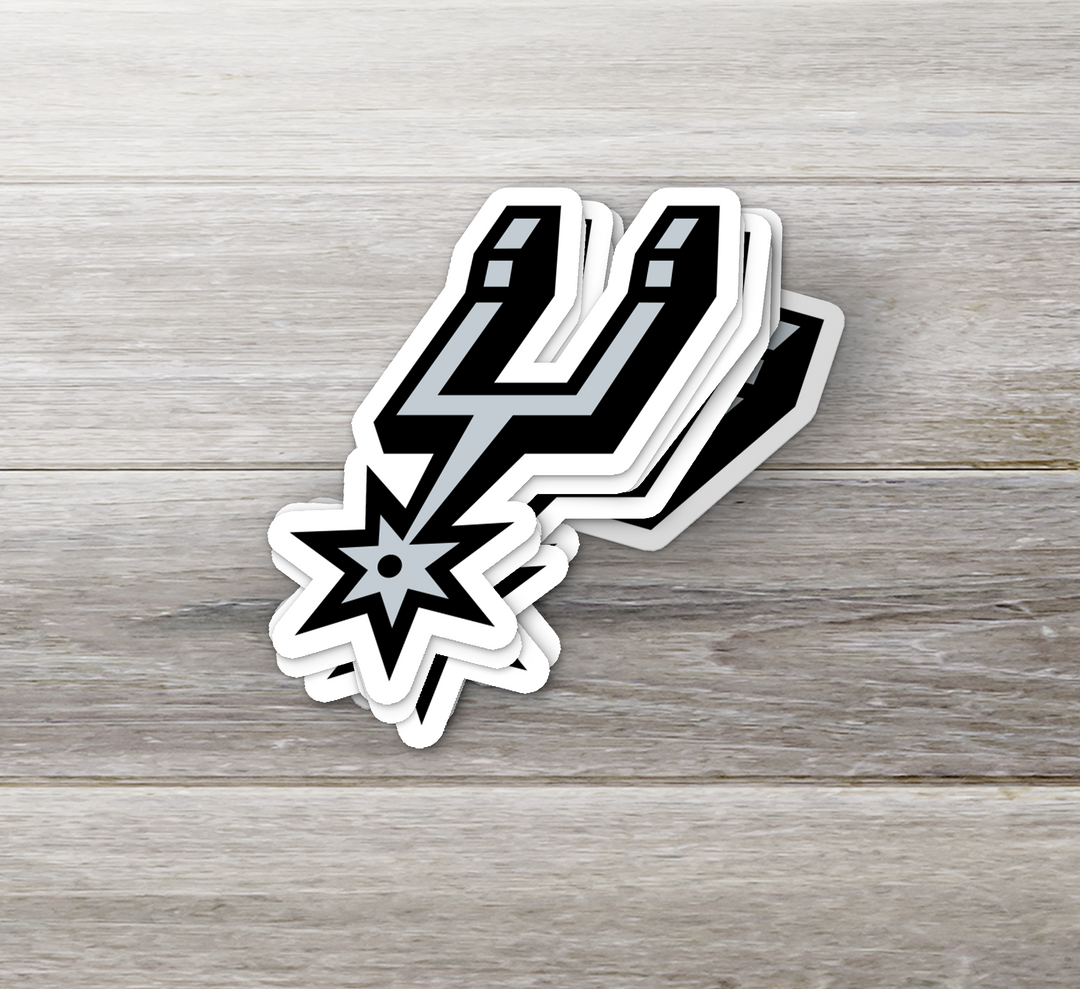 Spur On Your Style with San Antonio Spurs Logo Stickers! San Antonio Spurs Logo Stickers - Rozovy