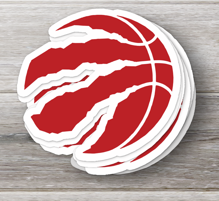 Toronto Raptors Logo Stickers - Waterproof, Holographic, or Glossy Vinyl - Roar with Style! Toronto Raptors Logo Stickers - Rozovy