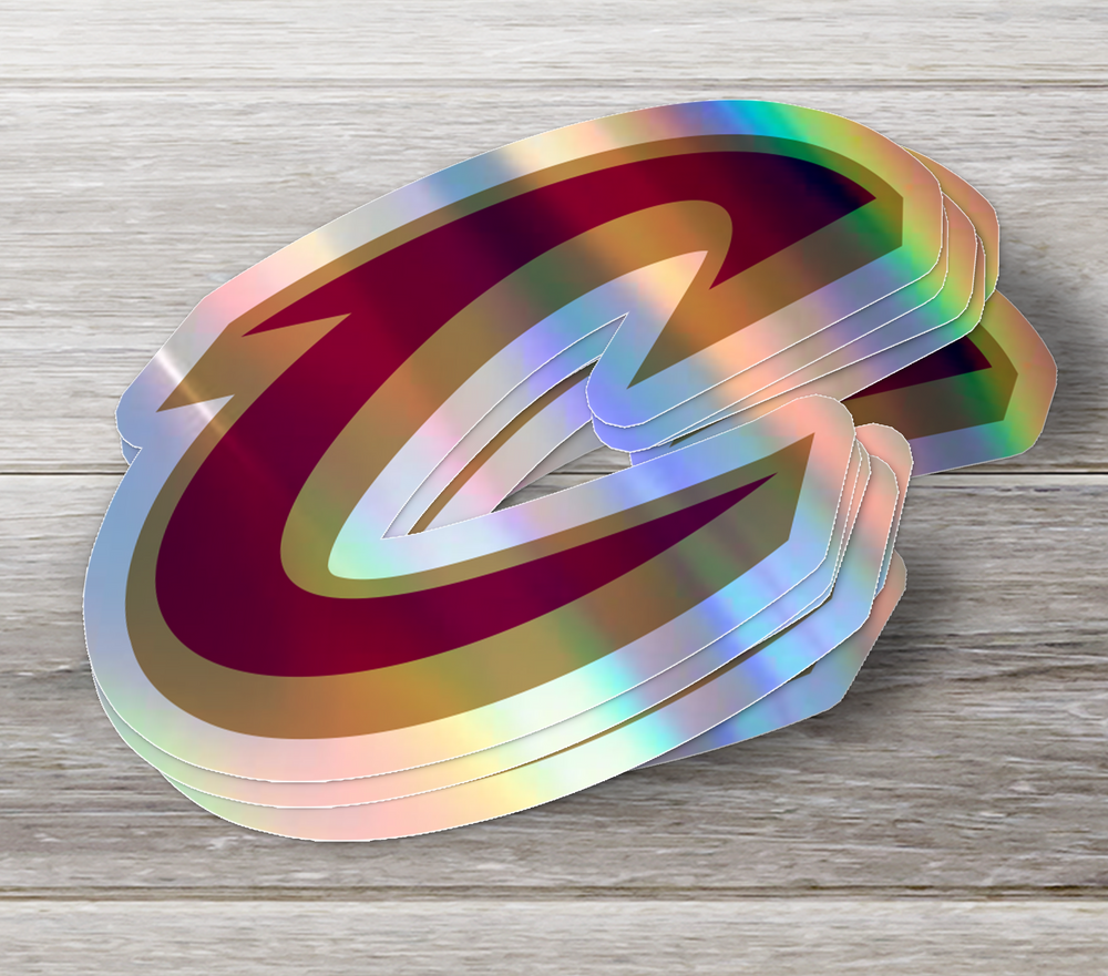 Cleveland Cavaliers Logo Stickers - Waterproof, Holographic, or Glossy Vinyl - Score with Style! Cleveland Cavaliers Logo Stickers - Rozovy