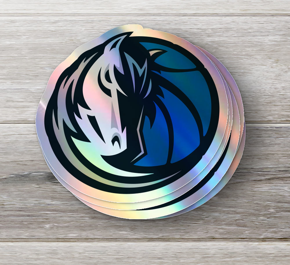 Maverick Up Your Gear with Dallas Mavericks Logo Stickers! 🏀✨ Dallas Mavericks - Rozovy