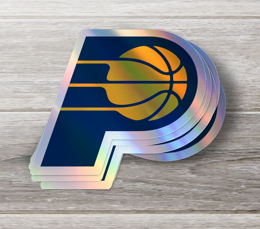 Indiana Pacers Logo Stickers - Waterproof, Holographic, or Glossy Vinyl - Pace Up Your Style! Indiana Pacers Logo Stickers - Rozovy