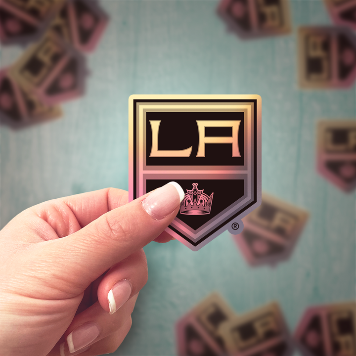 Los Angeles Kings Logo Sticker Holographic or Glossy Vinyl - Rozovy