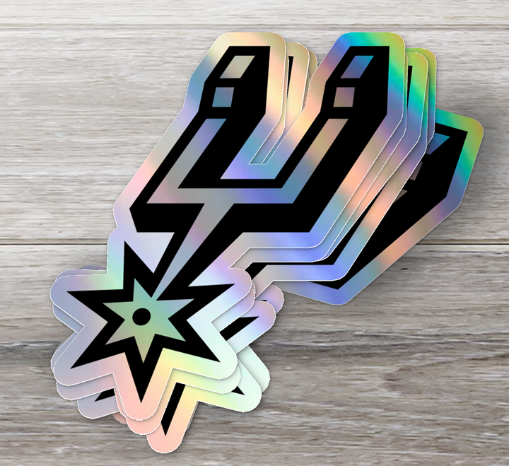 Spur On Your Style with San Antonio Spurs Logo Stickers! San Antonio Spurs Logo Stickers - Rozovy