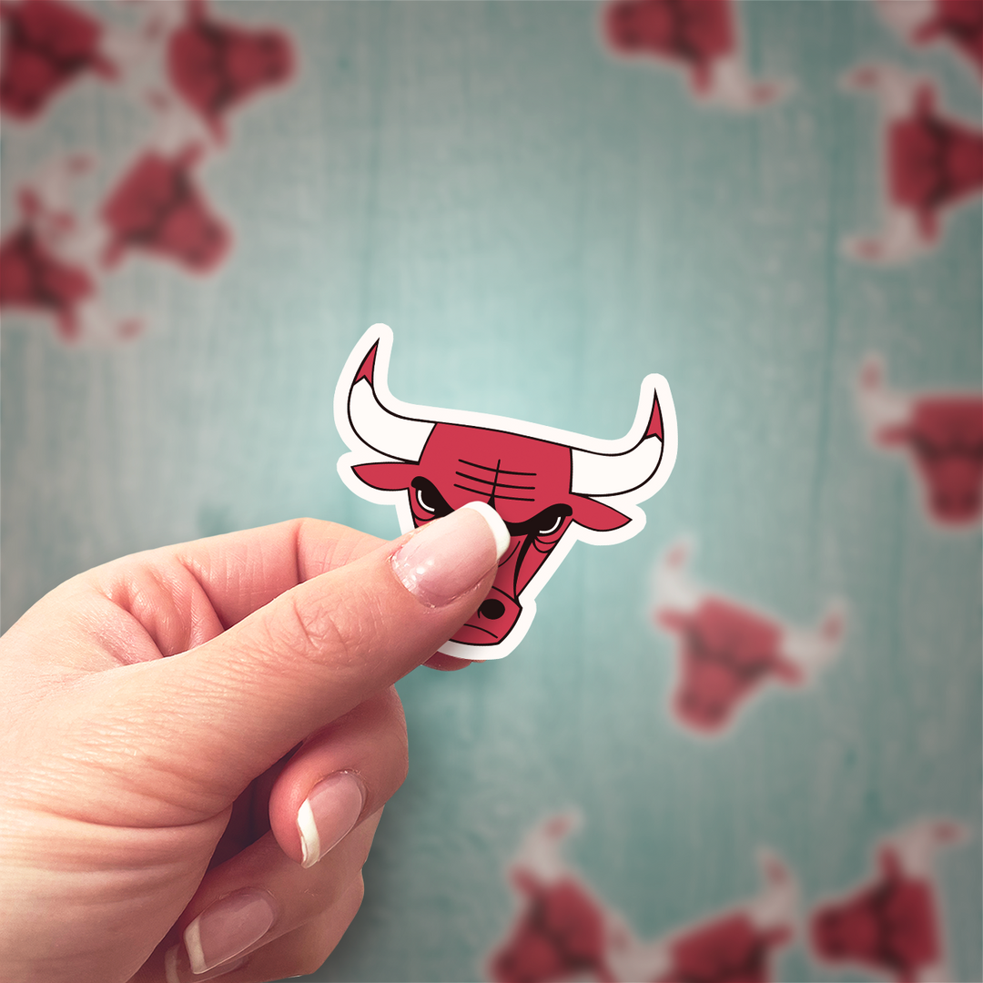 Chicago Bulls Logo Stickers - Waterproof, Holographic, or Glossy Vinyl - Slam Dunk Your Style! Chicago Bulls Logo Stickers - Rozovy