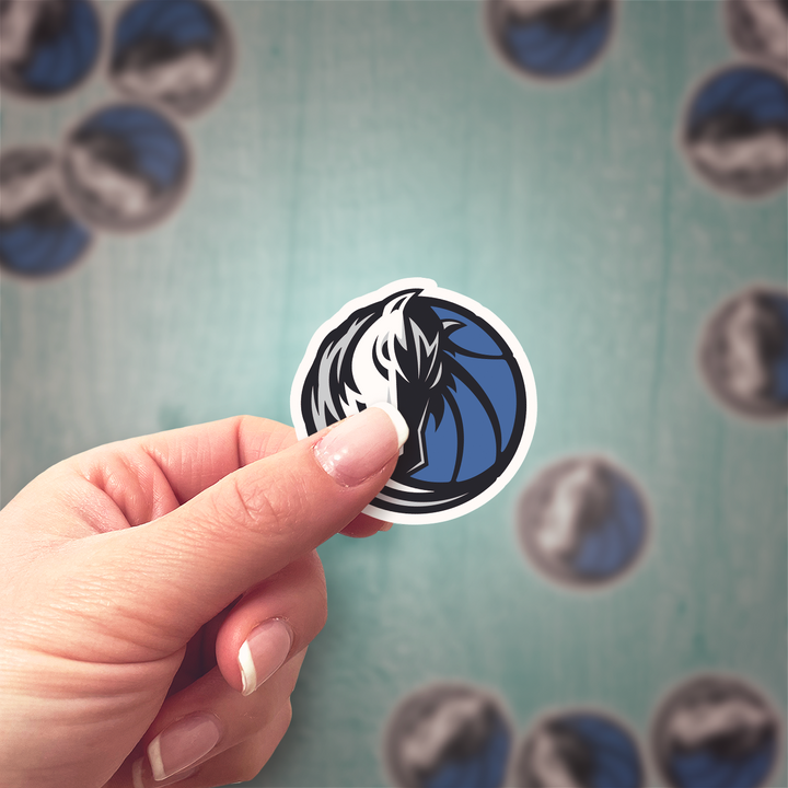 Maverick Up Your Gear with Dallas Mavericks Logo Stickers! 🏀✨ Dallas Mavericks - Rozovy