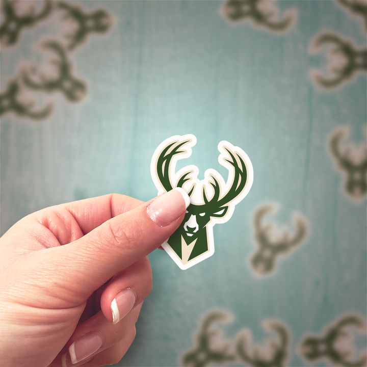 Milwaukee Bucks Logo Stickers - Waterproof, Holographic, or Glossy Vinyl - Buckle Up Your Style! Milwaukee Bucks Logo Stickers - Rozovy