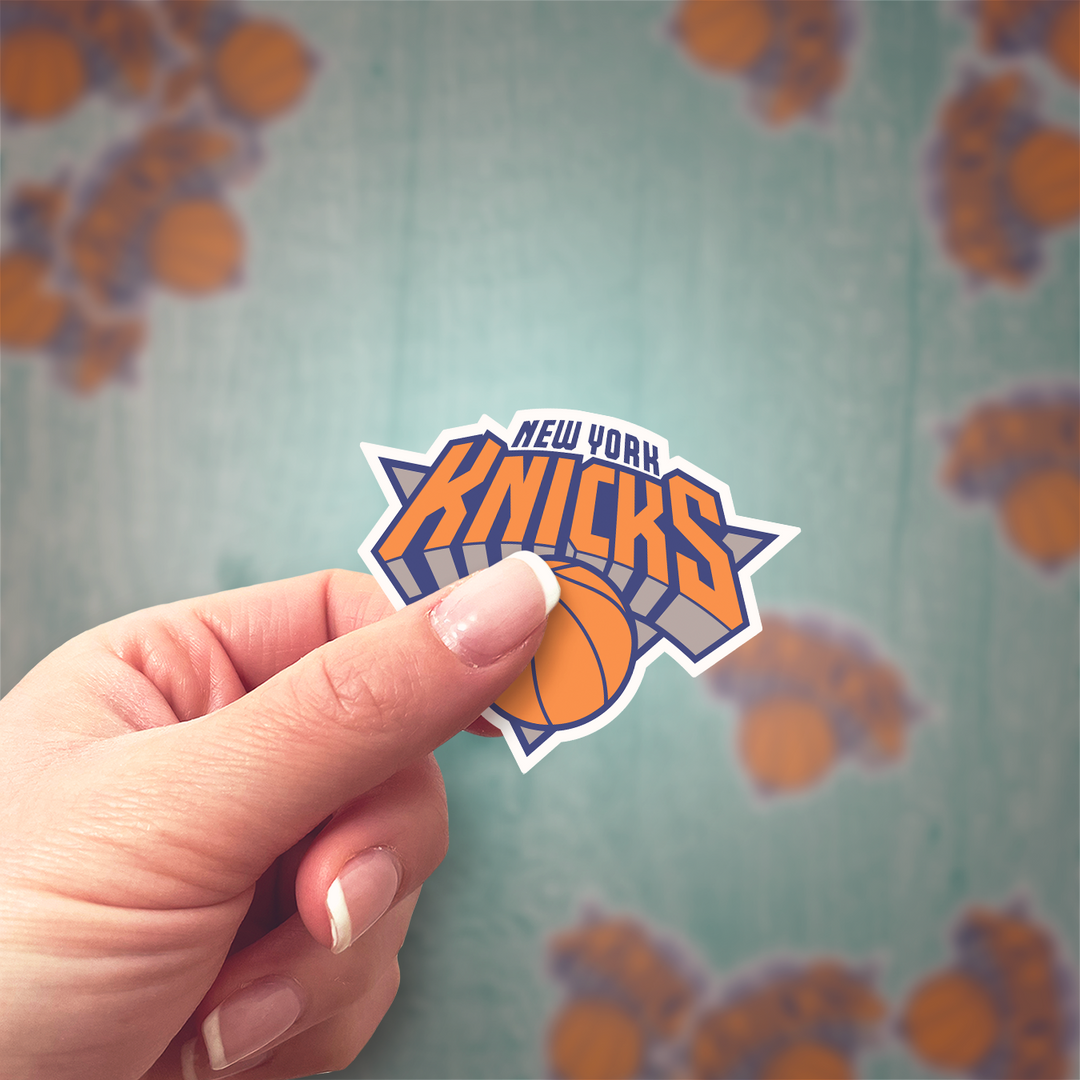 New York Knicks Logo Stickers - Waterproof, Holographic or Glossy Vinyl - Slam Dunk Your Style in the Big Apple! New York Knicks Logo Stickers - Rozovy