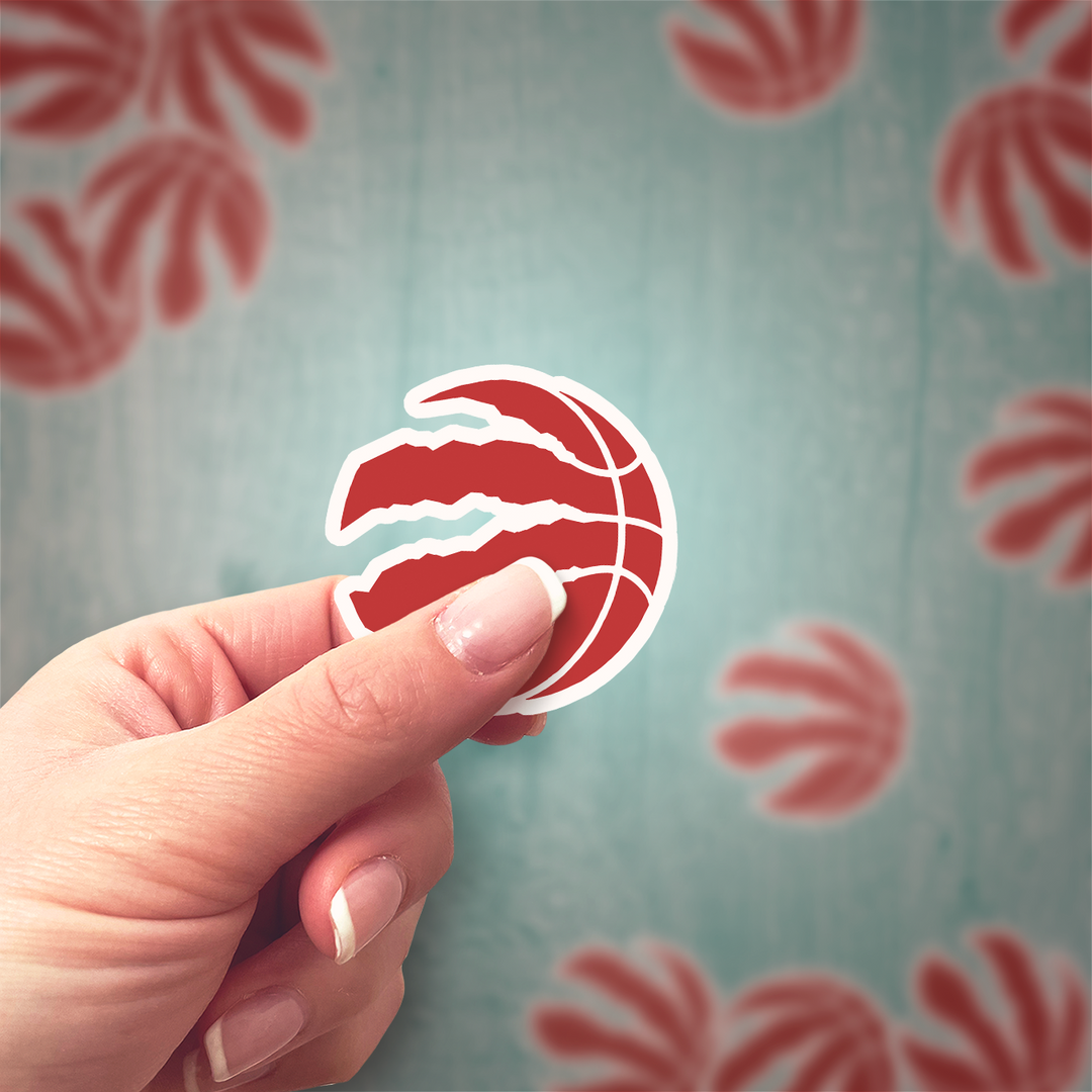 Toronto Raptors Logo Stickers - Waterproof, Holographic, or Glossy Vinyl - Roar with Style! Toronto Raptors Logo Stickers - Rozovy