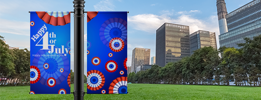 Outdoor Vinyl Banners - Pole Pocket