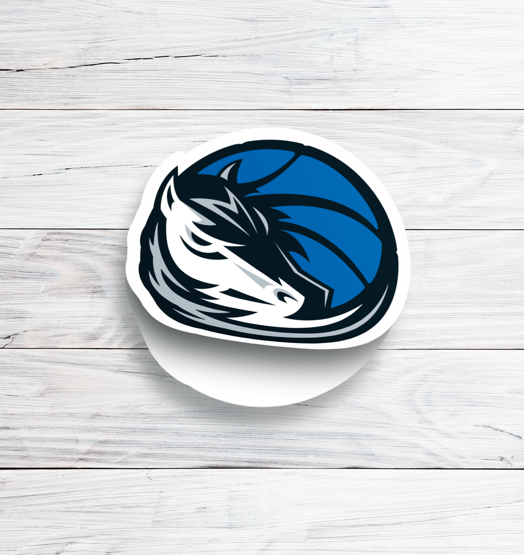 Maverick Up Your Gear with Dallas Mavericks Logo Stickers! 🏀✨ Dallas Mavericks - Rozovy