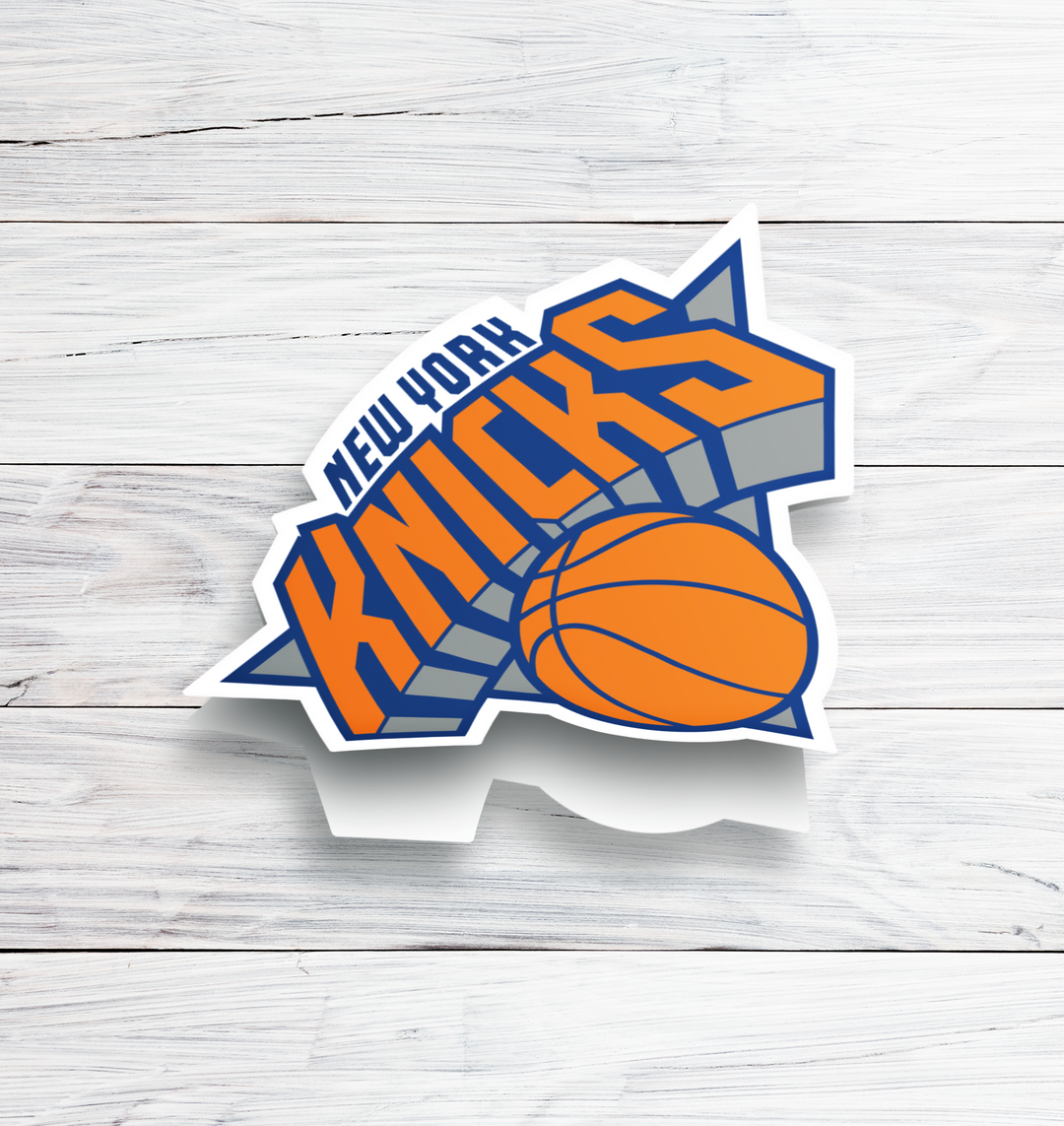 New York Knicks Logo Stickers - Waterproof, Holographic or Glossy Vinyl - Slam Dunk Your Style in the Big Apple! New York Knicks Logo Stickers - Rozovy