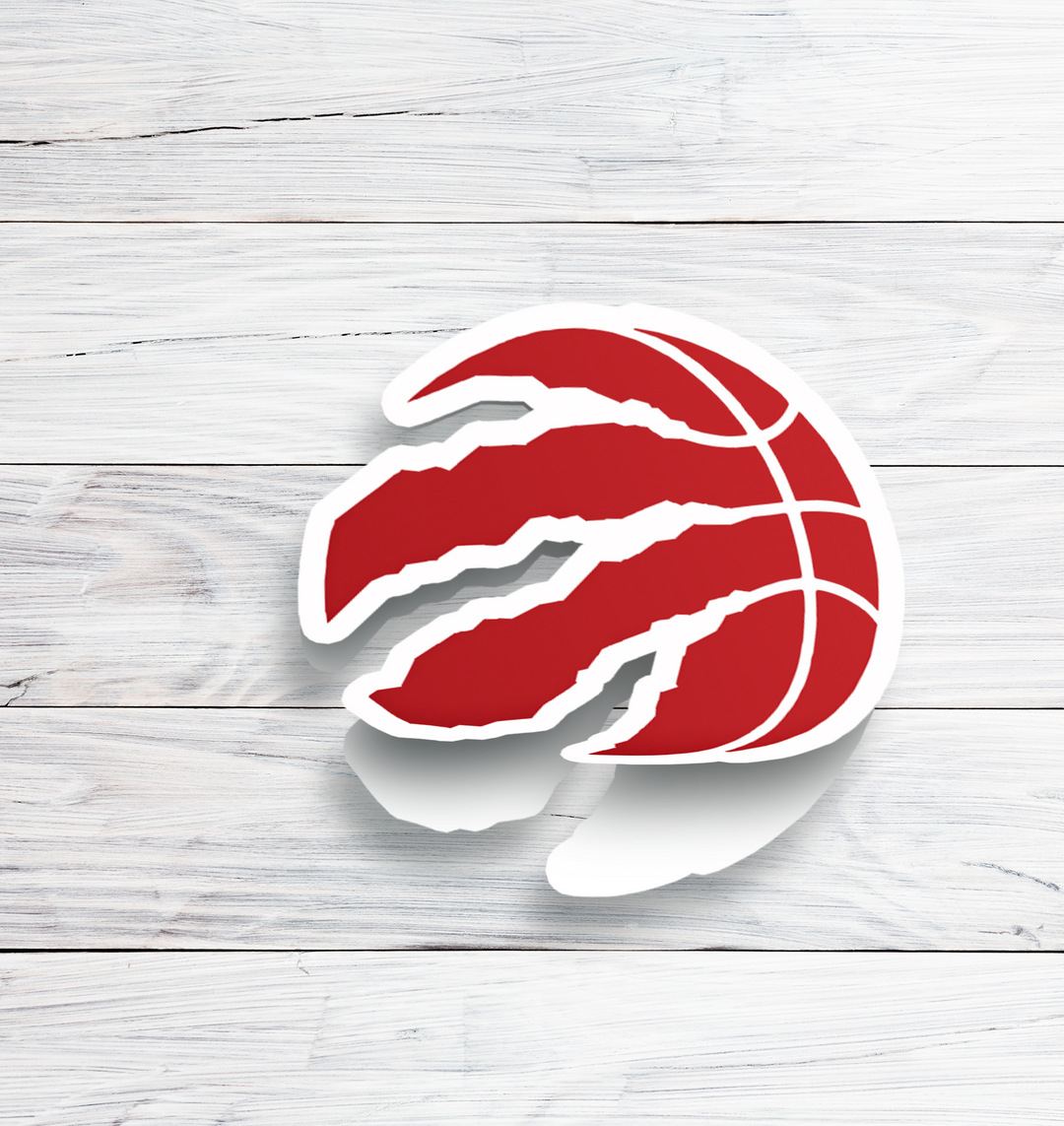 Toronto Raptors Logo Stickers - Waterproof, Holographic, or Glossy Vinyl - Roar with Style! Toronto Raptors Logo Stickers - Rozovy