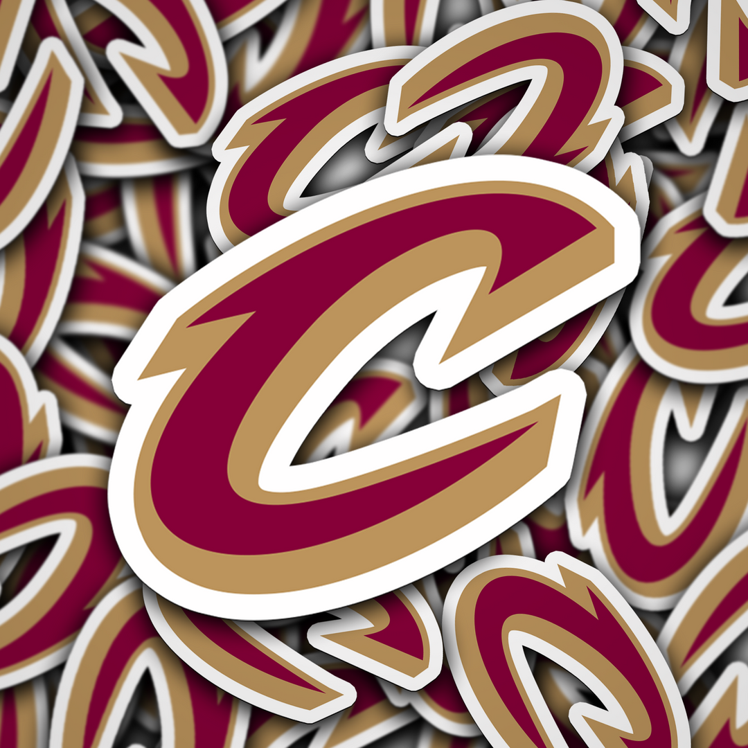 Cleveland Cavaliers Logo Stickers - Waterproof, Holographic, or Glossy Vinyl - Score with Style! Cleveland Cavaliers Logo Stickers - Rozovy