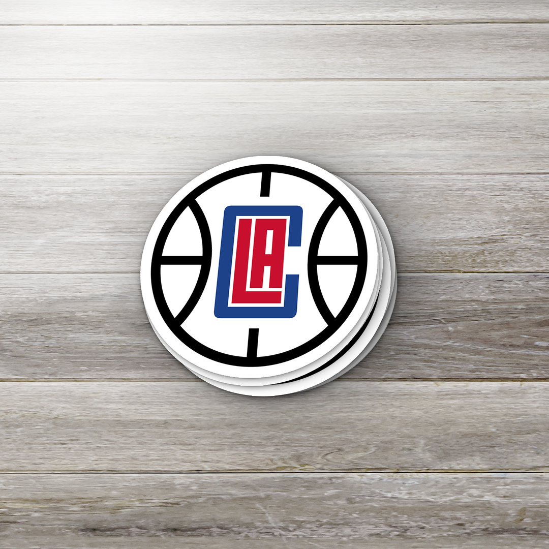 Los Angeles Clippers Logo Sticker - Holographic or Glossy - Waterproof - Great Gift NBA Stickers - Rozovy