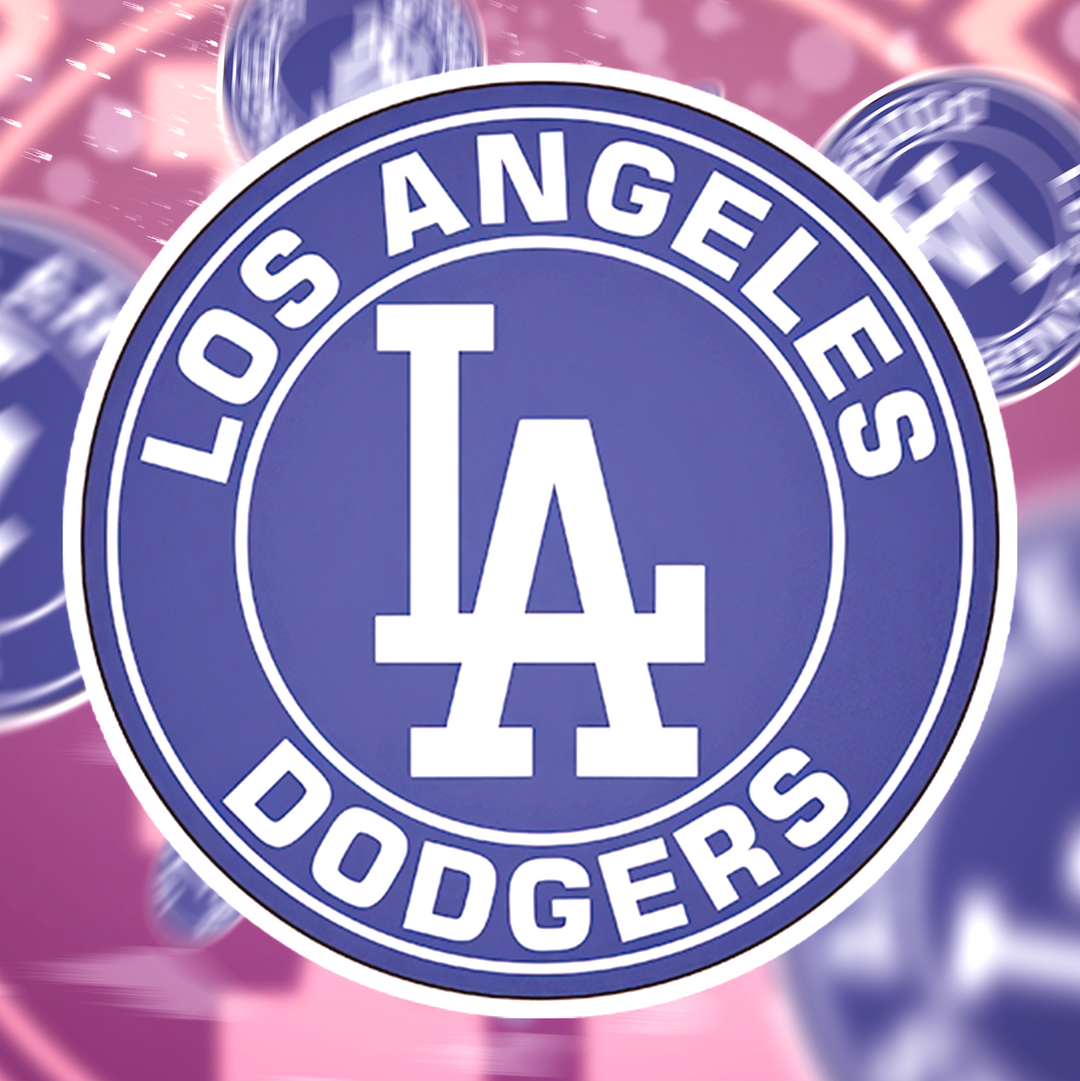 LA Dodgers Stickers. Waterproof, Holographic or Glossy Vinyl Sticker. MBL Stickers - Rozovy