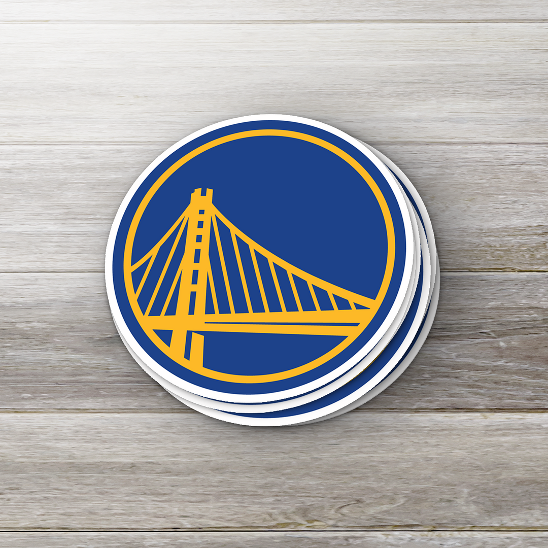 Golden State Warriors Logo Stickers - Waterproof, Holographic or Glossy Vinyl - Splash Your Style! Stickers - Rozovy