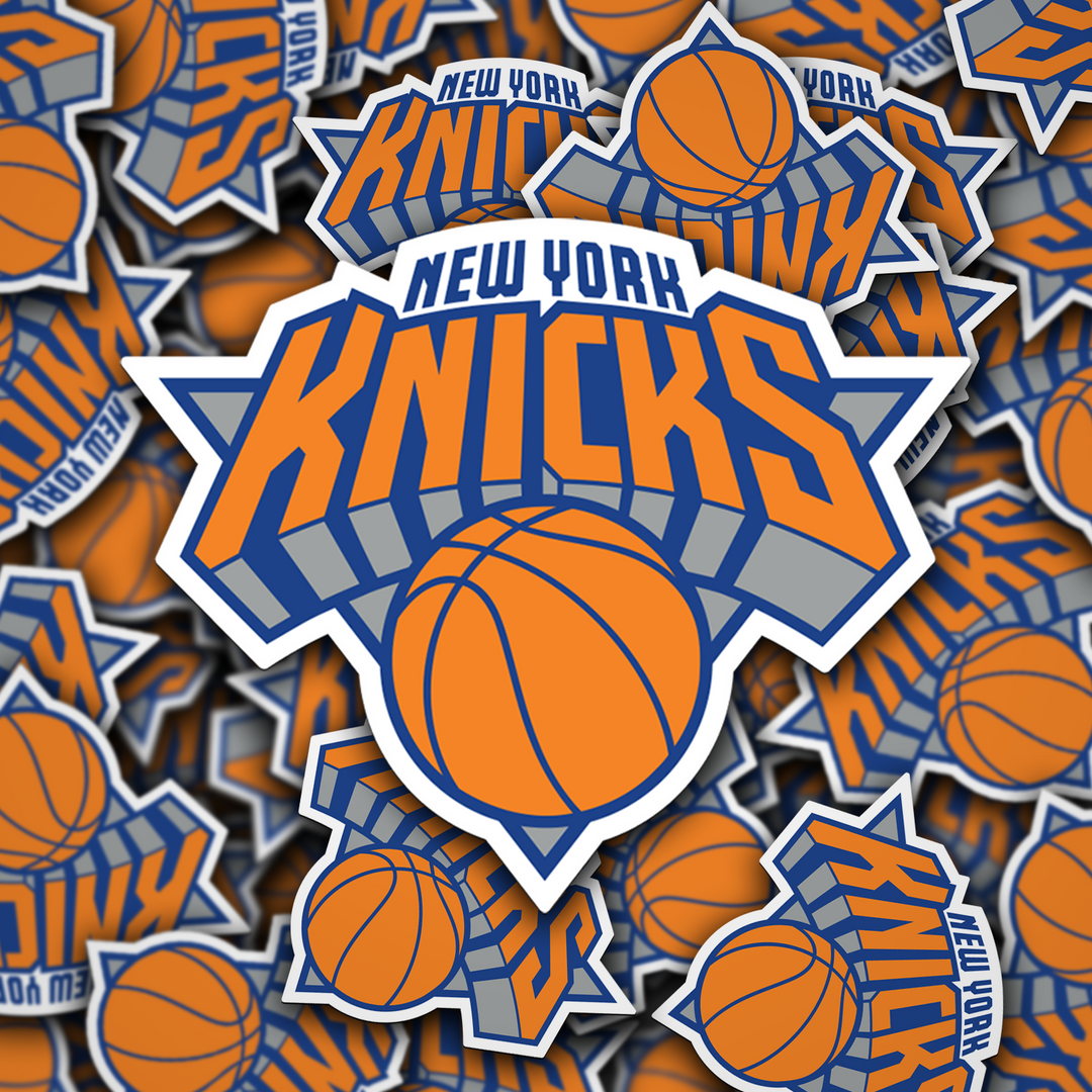 New York Knicks Logo Stickers - Waterproof, Holographic or Glossy Vinyl - Slam Dunk Your Style in the Big Apple! New York Knicks Logo Stickers - Rozovy