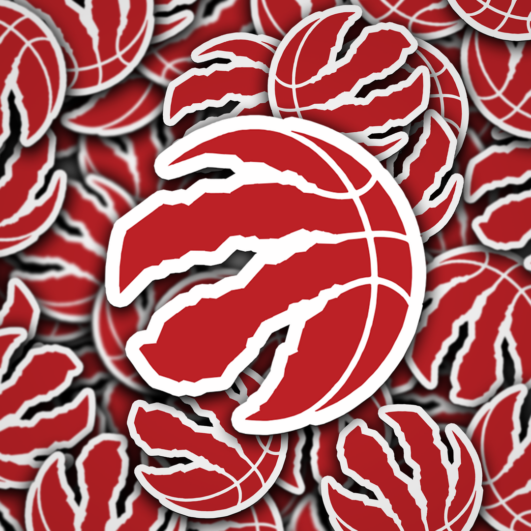 Toronto Raptors Logo Stickers - Waterproof, Holographic, or Glossy Vinyl - Roar with Style! Toronto Raptors Logo Stickers - Rozovy