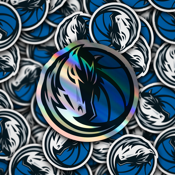 Maverick Up Your Gear with Dallas Mavericks Logo Stickers! 🏀✨ Dallas Mavericks - Rozovy