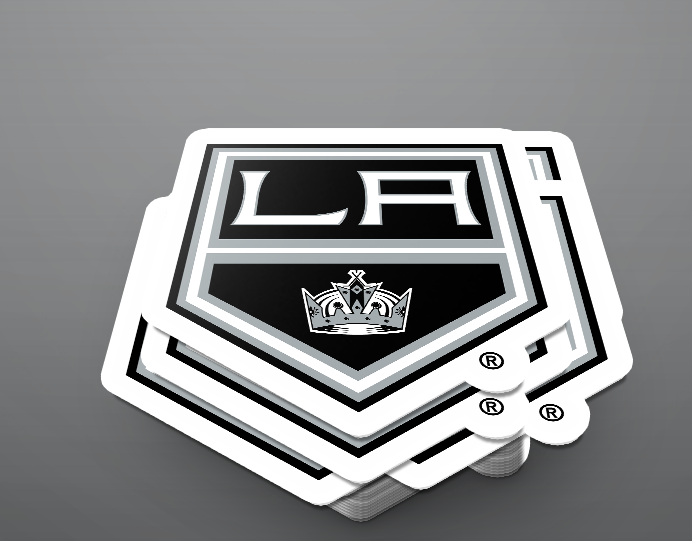 Los Angeles Kings Logo Sticker Holographic or Glossy Vinyl - Rozovy