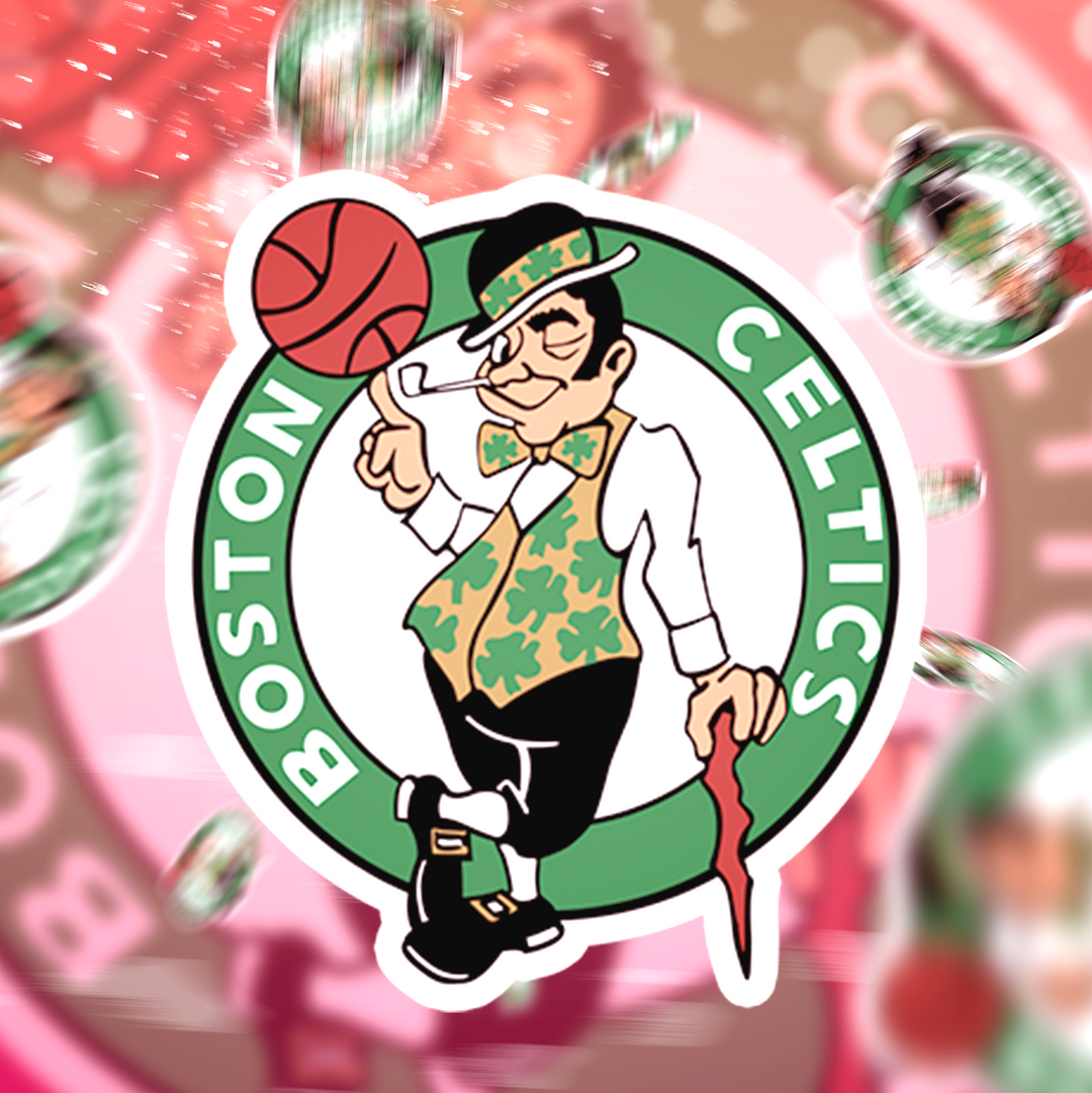 Boston Celtics Logo Stickers - Waterproof, Holographic or Glossy Vinyl - Slam Dunk Your Style! Boston Celtics Logo Stickers - Rozovy