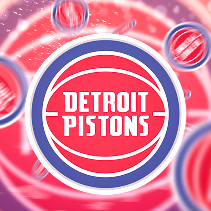 Detroit Pistons Logo Stickers - Waterproof, Holographic, or Glossy Vinyl - Rev Up Your Style! Detroit Pistons Logo Stickers - Rozovy