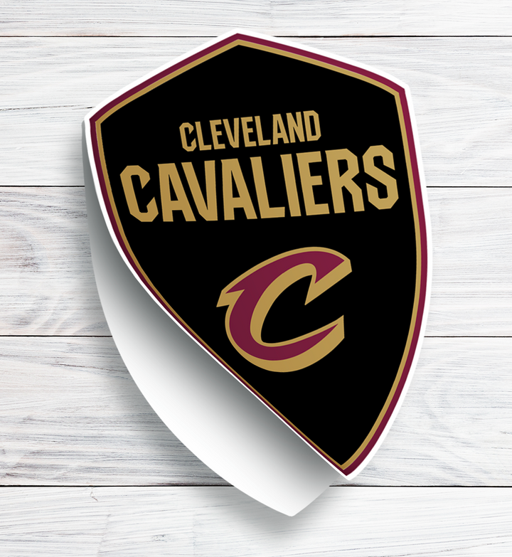 Cleveland Cavaliers 2022/23 - 2023/24 Logo Stickers - Waterproof, Holographic, or Glossy Vinyl - Score with Style! Cleveland Cavaliers Logo Stickers - Rozovy