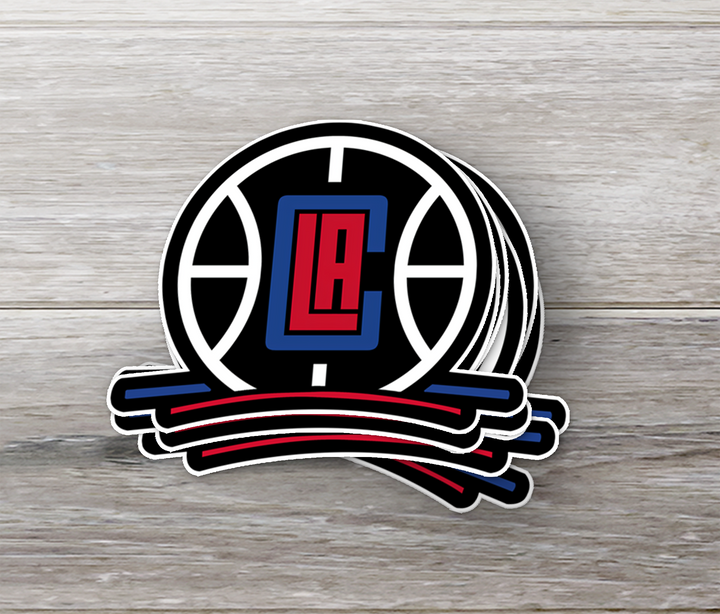 Los Angeles Clippers Sticker - Holographic or Glossy - Waterproof - Great Gift NBA Stickers - Rozovy