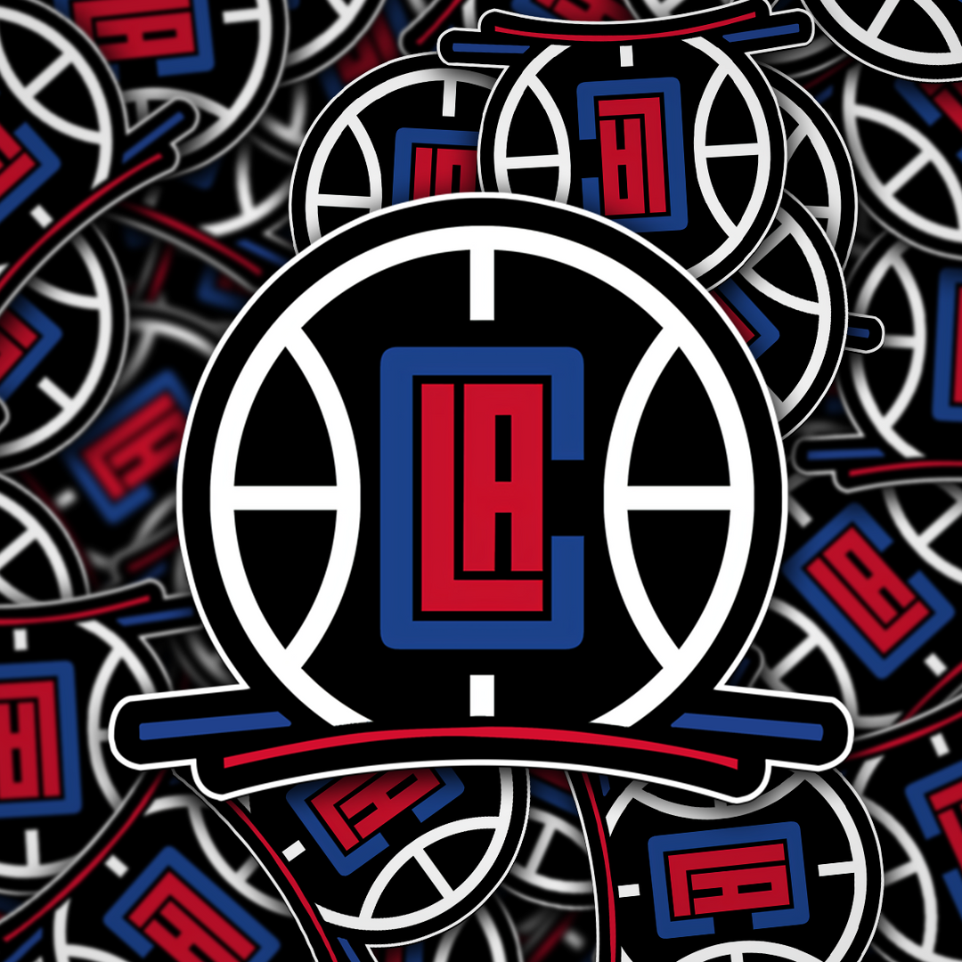 Los Angeles Clippers Sticker - Holographic or Glossy - Waterproof - Great Gift NBA Stickers - Rozovy