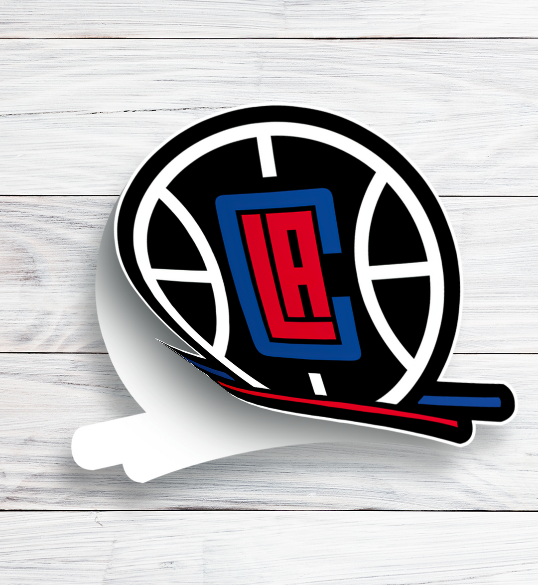 Los Angeles Clippers Sticker - Holographic or Glossy - Waterproof - Great Gift NBA Stickers - Rozovy