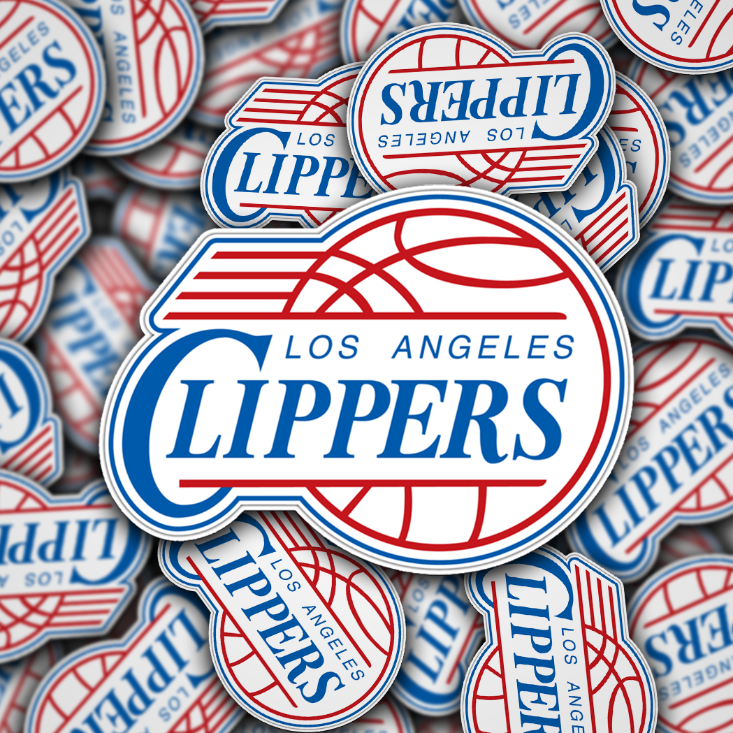 Los Angeles Clippers Sticker - Holographic or Glossy - Waterproof - Great Gift NBA Stickers - Rozovy