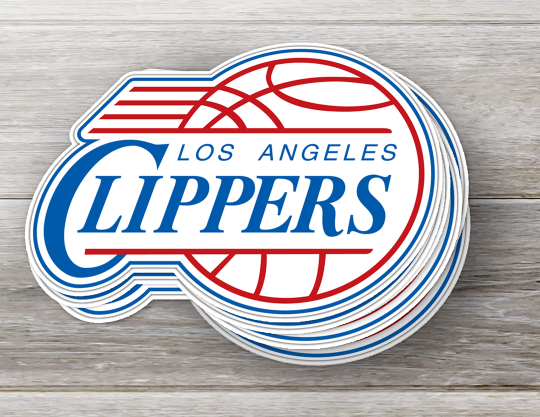 Los Angeles Clippers Sticker - Holographic or Glossy - Waterproof - Great Gift NBA Stickers - Rozovy