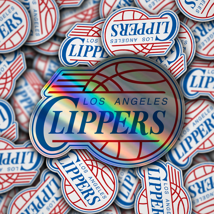 Los Angeles Clippers Sticker - Holographic or Glossy - Waterproof - Great Gift NBA Stickers - Rozovy