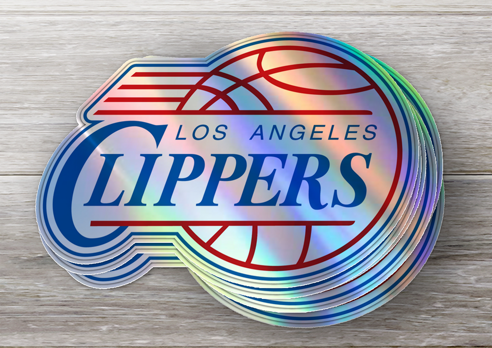 Los Angeles Clippers Sticker - Holographic or Glossy - Waterproof - Great Gift NBA Stickers - Rozovy