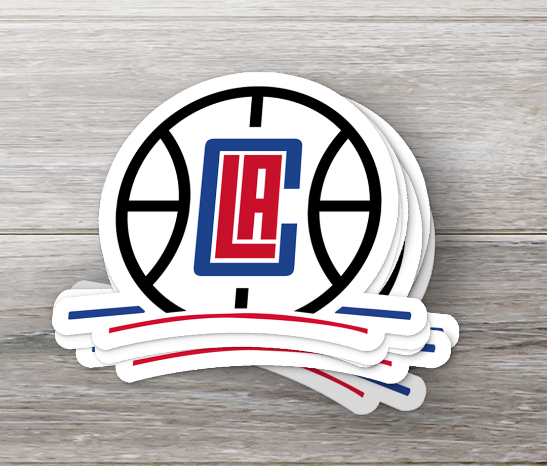 Los Angeles Clippers Sticker - Holographic or Glossy - Waterproof - Great Gift NBA Stickers - Rozovy