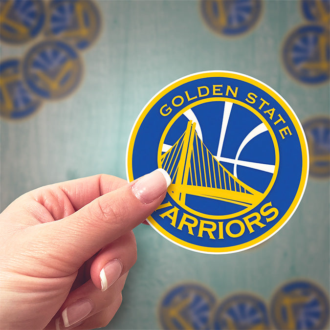 Golden State Warriors Logo Stickers - Waterproof, Holographic or Glossy Vinyl - Splash Your Style!