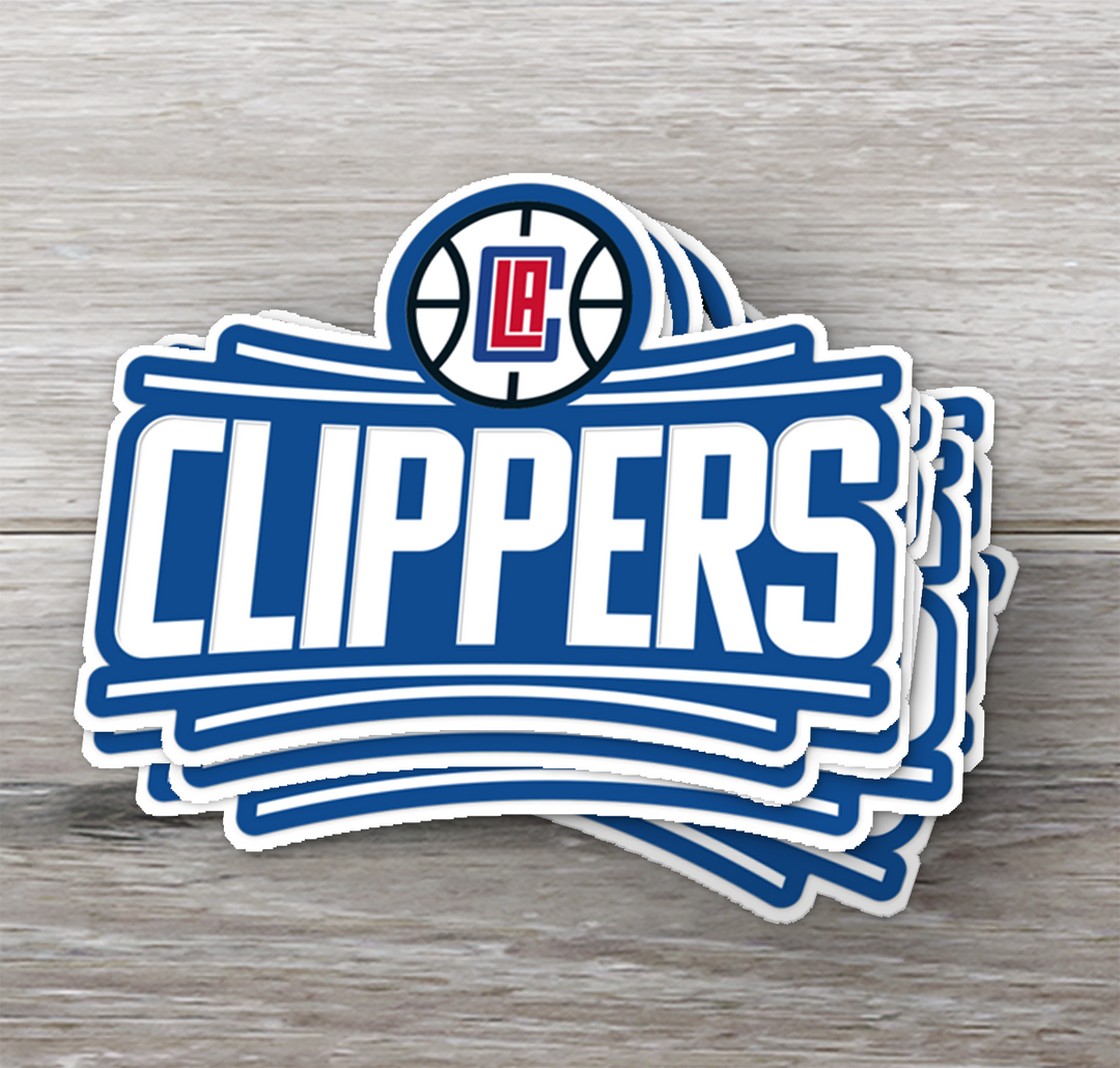 Los Angeles Clippers Sticker - Holographic or Glossy - Waterproof - Great Gift NBA Stickers - Rozovy