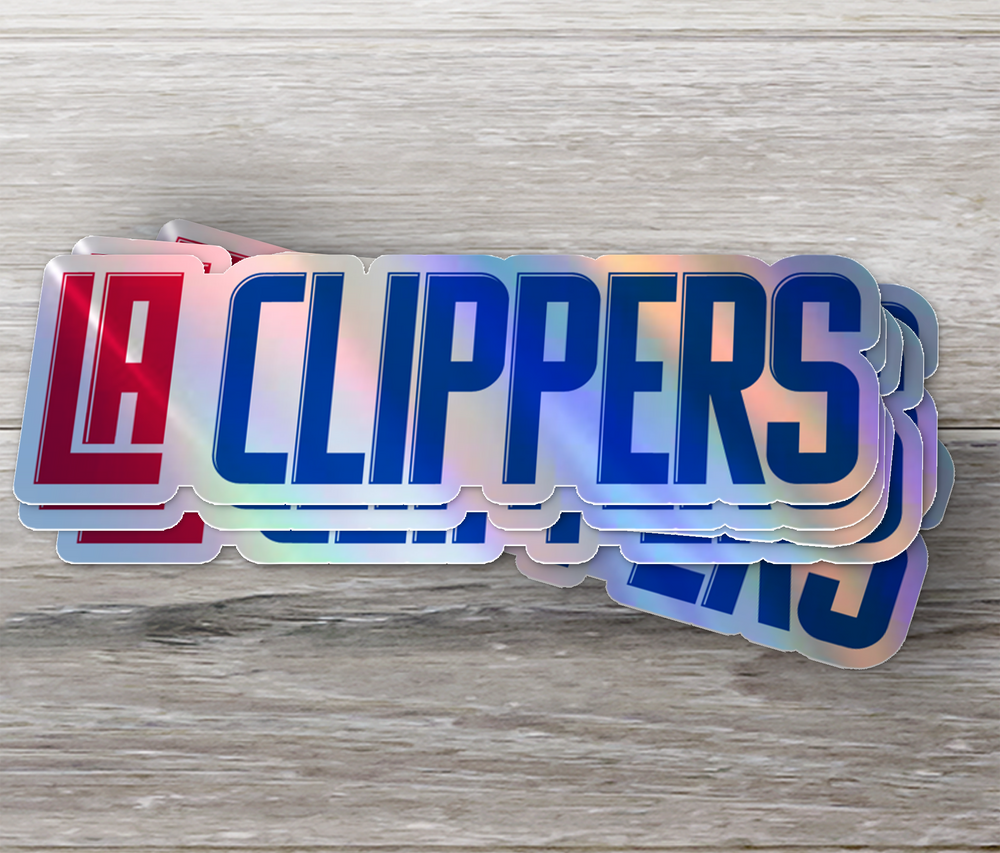 Los Angeles Clippers Sticker - Holographic or Glossy - Waterproof - Great Gift NBA Stickers - Rozovy