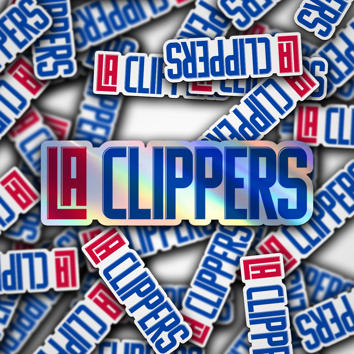 Los Angeles Clippers Sticker - Holographic or Glossy - Waterproof - Great Gift NBA Stickers - Rozovy