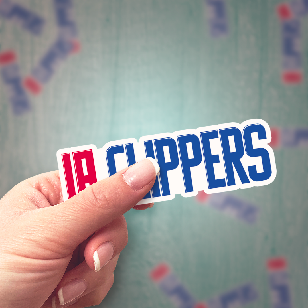 Los Angeles Clippers Sticker - Holographic or Glossy - Waterproof - Great Gift NBA Stickers - Rozovy