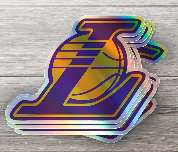 Los Angeles Lakers Sticker - Holographic or Glossy - Waterproof - Great Gift NBA Stickers - Rozovy