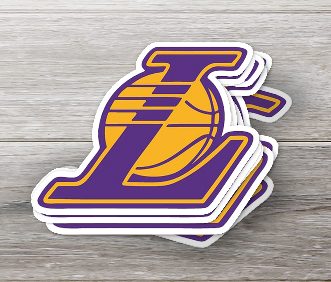 Los Angeles Lakers Sticker - Holographic or Glossy - Waterproof - Great Gift NBA Stickers - Rozovy