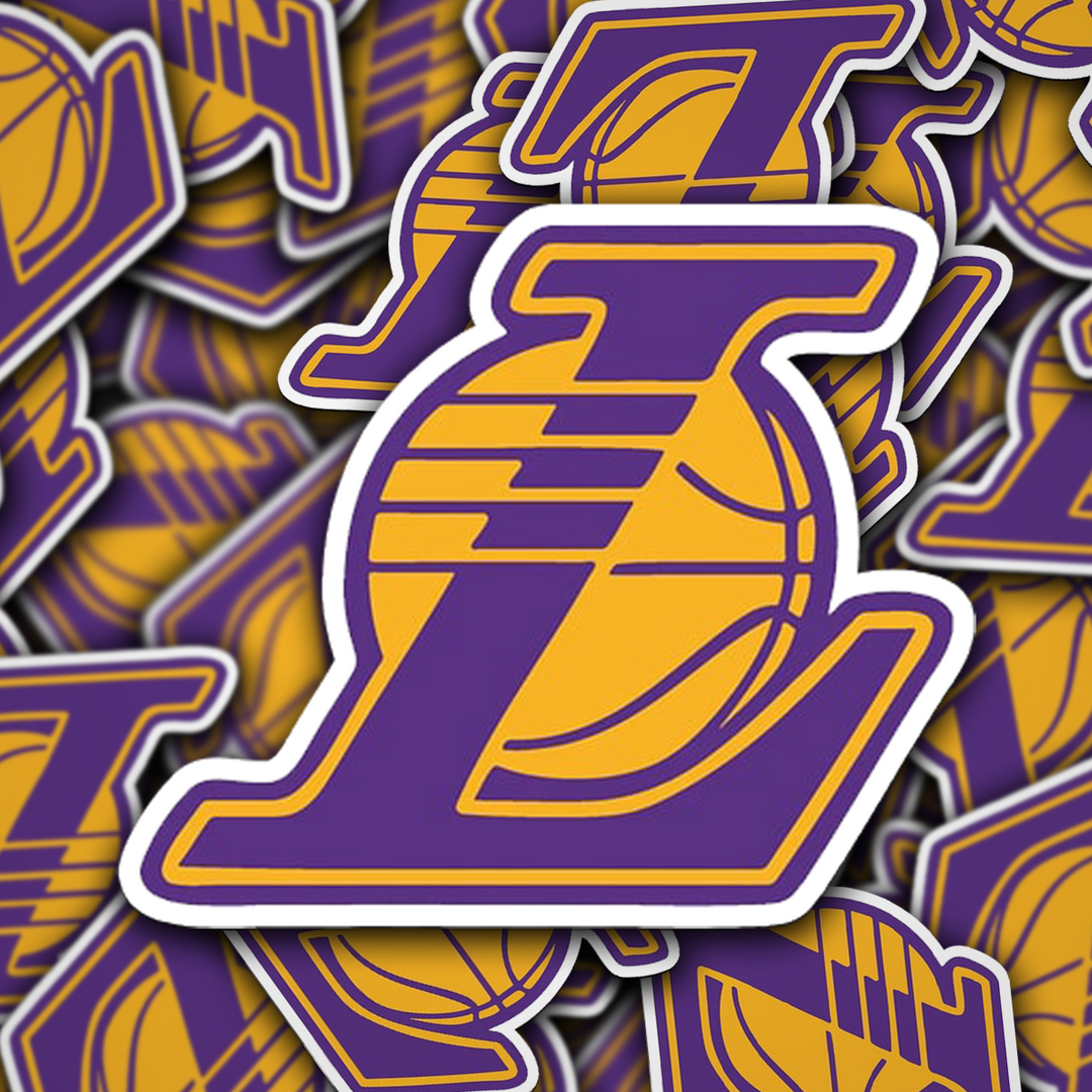 Los Angeles Lakers Sticker - Holographic or Glossy - Waterproof - Great Gift NBA Stickers - Rozovy