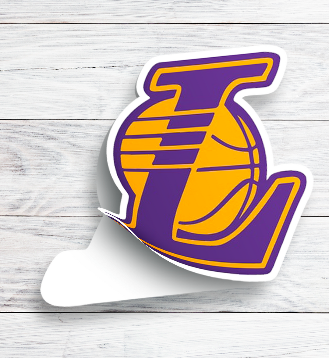 Los Angeles Lakers Sticker - Holographic or Glossy - Waterproof - Great Gift NBA Stickers - Rozovy