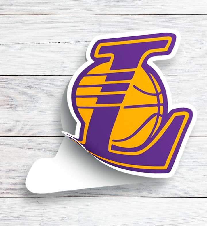 Los Angeles Lakers Sticker - Holographic or Glossy - Waterproof - Great Gift NBA Stickers - Rozovy