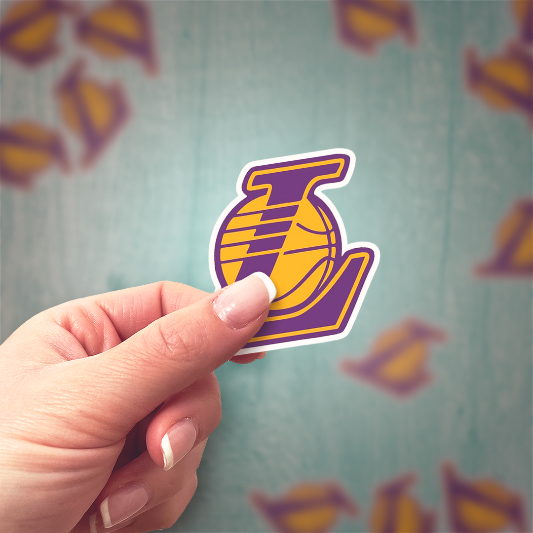 Los Angeles Lakers Sticker - Holographic or Glossy - Waterproof - Great Gift NBA Stickers - Rozovy