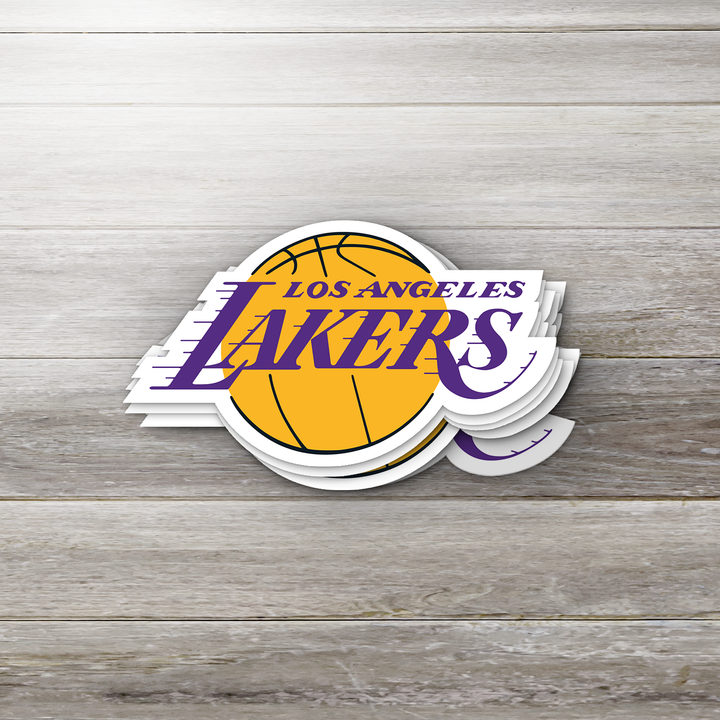 Los Angeles Lakers Logo Sticker - Holographic or Glossy - Waterproof - Great Gift NBA Stickers - Rozovy